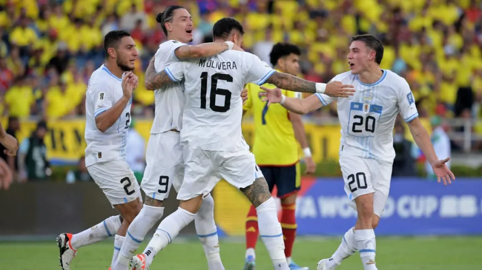 Colombia y Uruguay empataron en un partidazo en Barranquilla