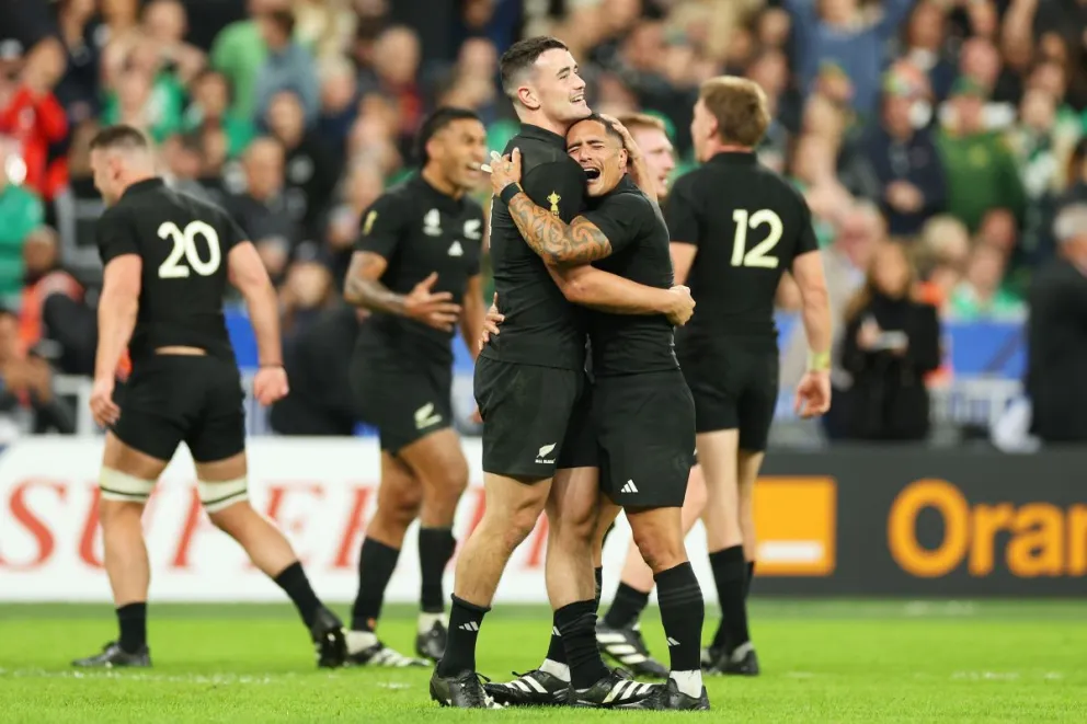All Blacks venció a Irlanda y se enfrentarán a Los Pumas en semifinales