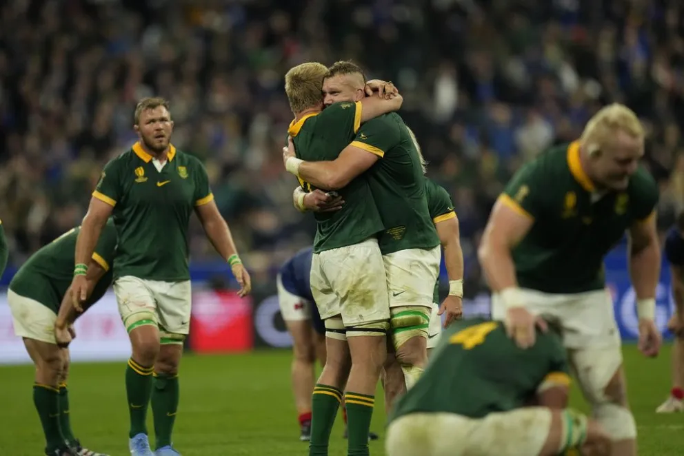 Inglaterra y Sudáfrica son los otros semifinalistas en el Mundial de Rugby