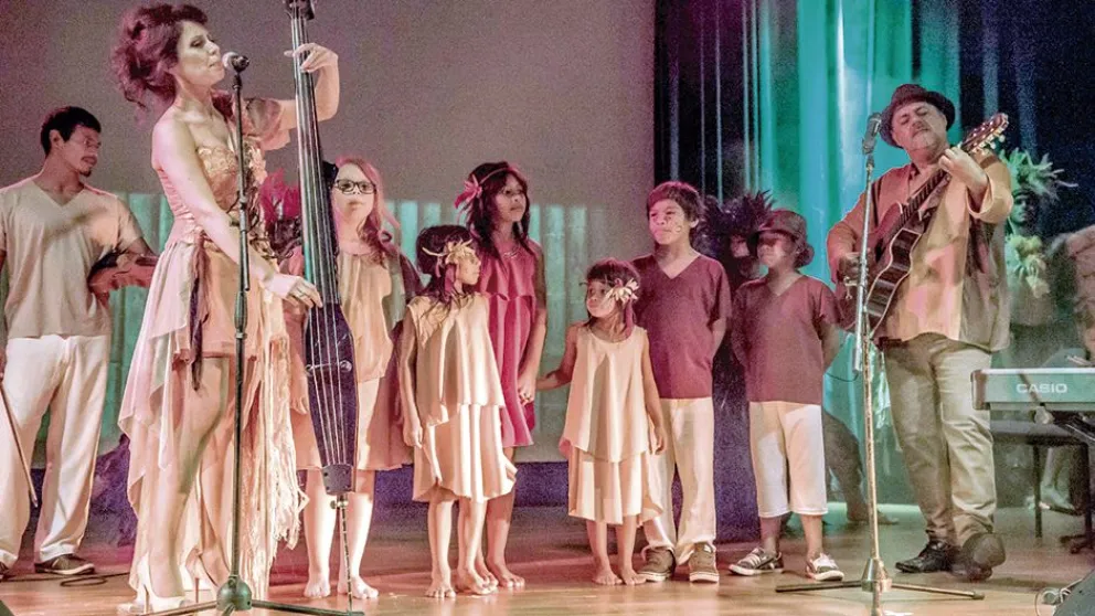 Pará Rovái, música y danza    por la diversidad cultural 