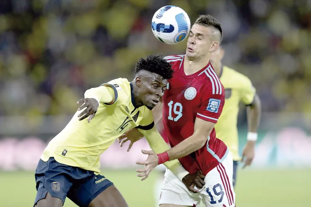 Ecuador-Colombia y  un empate por el var