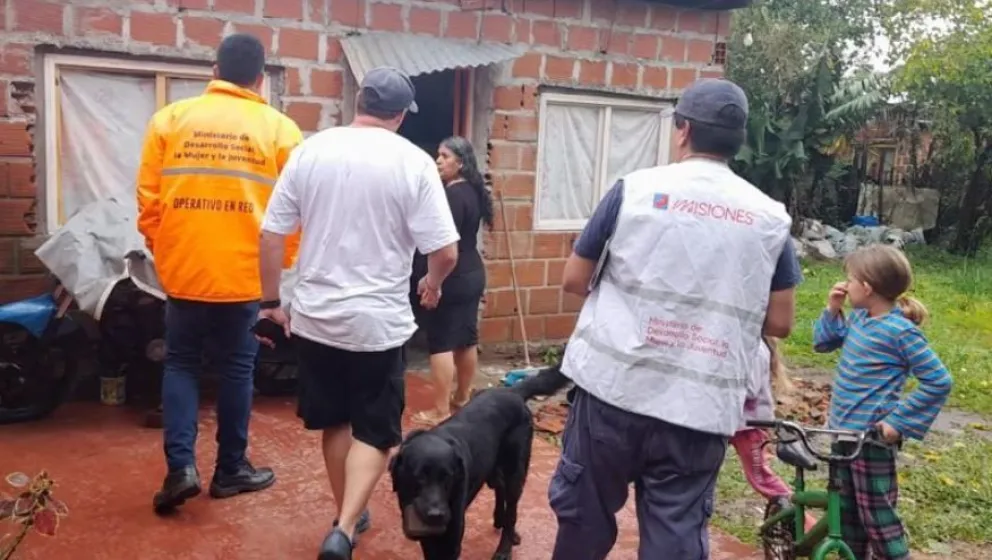 Siguen las complicaciones por la intensa lluvia en Posadas
