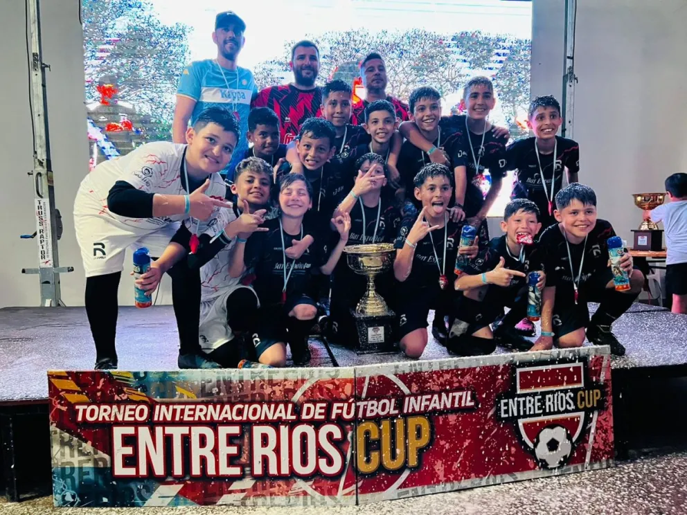 Participación misionera en torneo de fútbol infantil en Entre Ríos