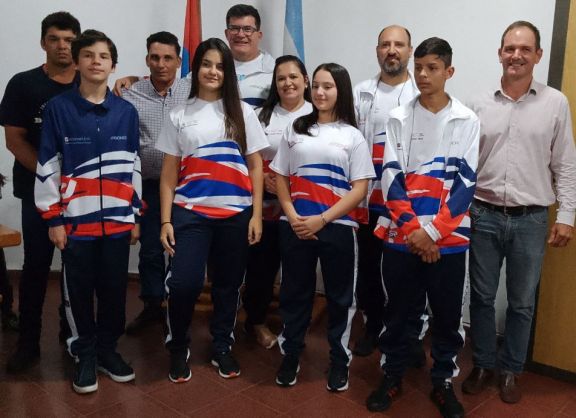 El Concejo Deliberante de San Antonio reconoció a deportistas que participaron de los Juegos Evita