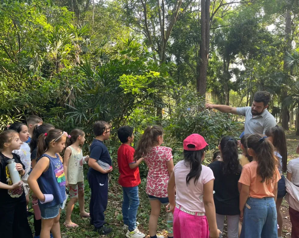 Más de 1200 estudiantes misioneros recorrieron el Jardín Botánico
