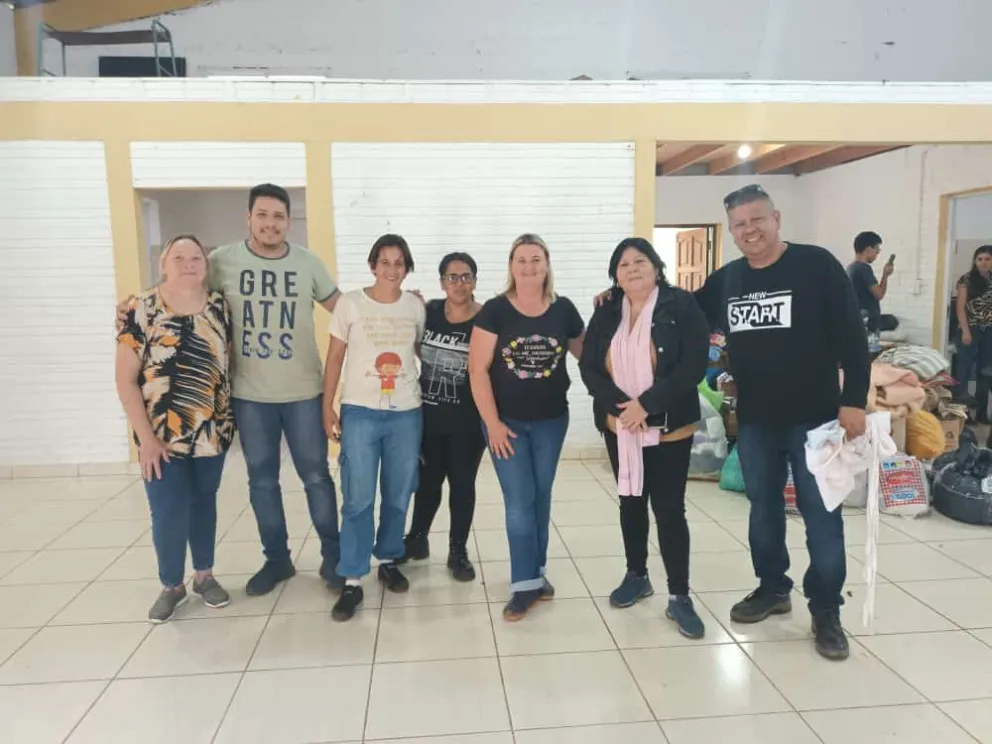 San Pedro: juntan donaciones para solidarizarse con las familias evacuadas en El Soberbio