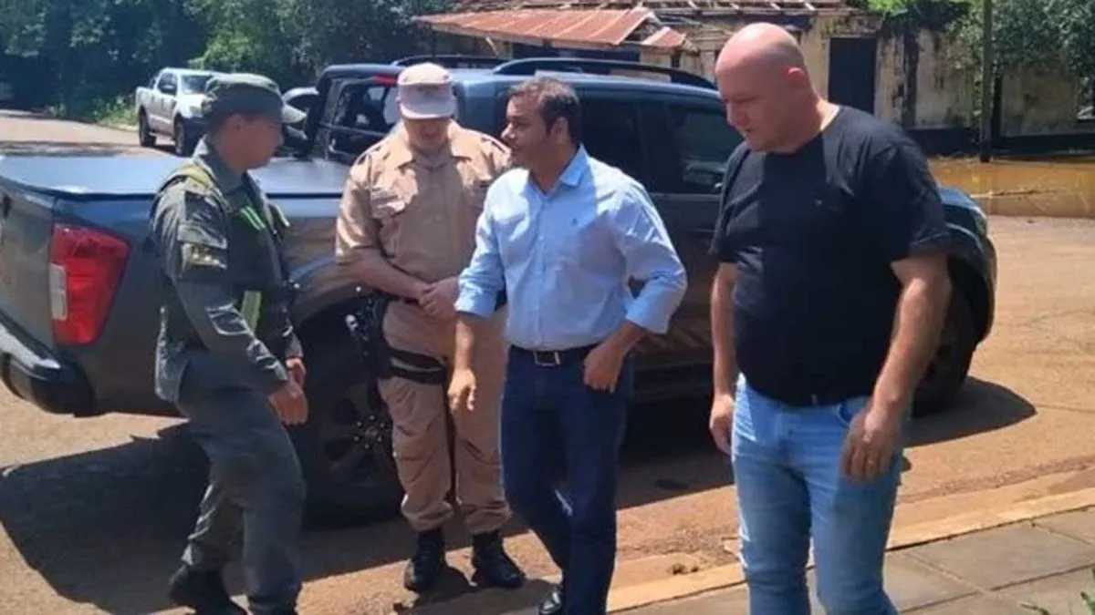 Panambí. Caos que dejó el temporal