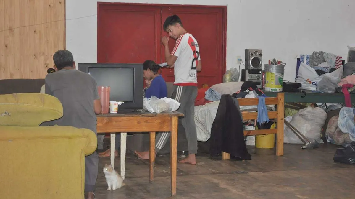 Panambí. Caos que dejó el temporal