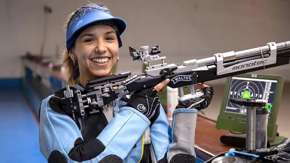 Russo saca boleto olímpico y gana la primera medalla argentina en Santiago 2023