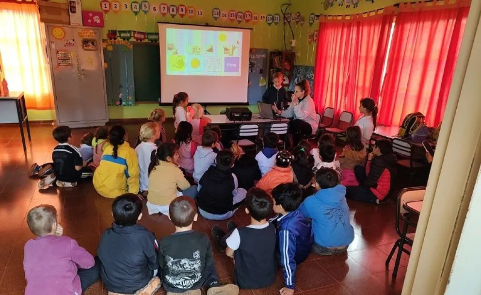 Alumnos realizaron actividades para generar conciencia ambiental en San Pedro