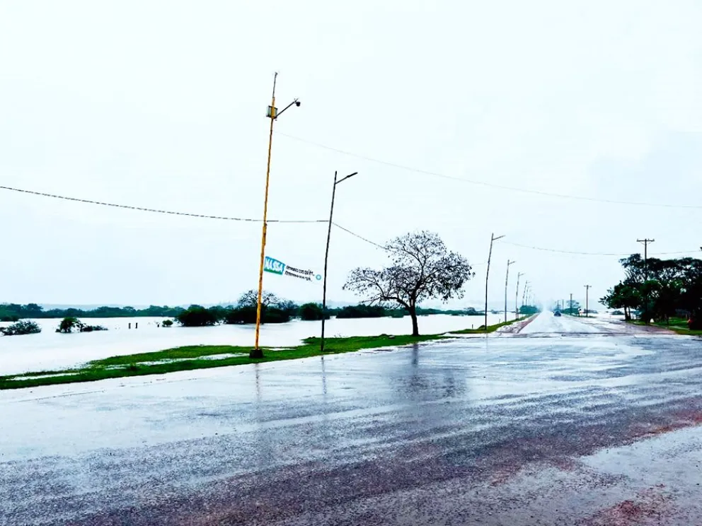 Intensas lluvias impactan sobre  la zona Sur y la alerta continúa