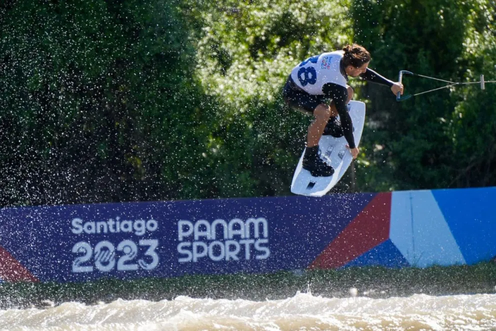 El argentino Kai Ditsch obtuvo la segunda medalla de oro para Argentina en Esquí Acuático