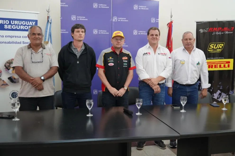Se presentó la 6° fecha del Misionero de Rally, que se correrá desde el viernes en Alem