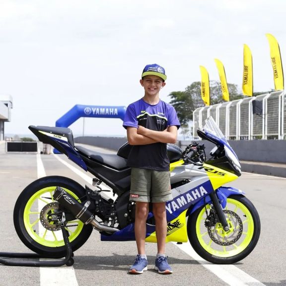 Santiago Vogel fue seleccionado para la Final del Campeonato Latin América de Yamaha R15
