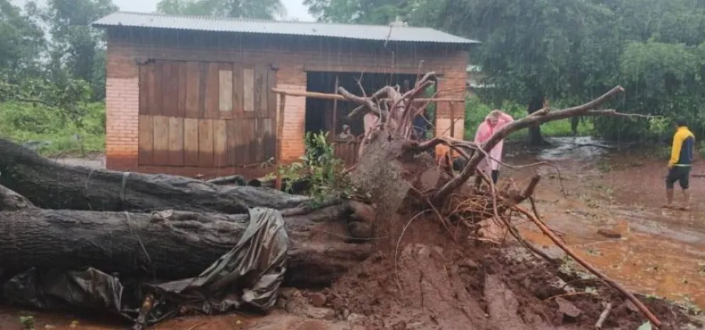 Son más de cien las familias afectadas por el temporal en Salto Encantado