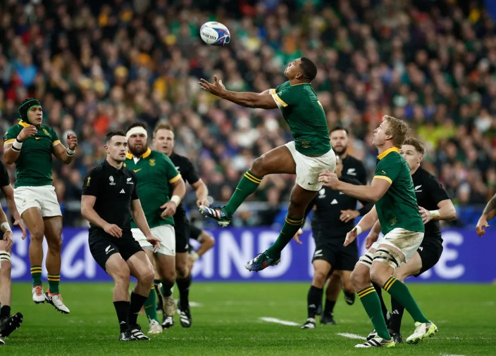 Sudáfrica le ganó a Nueva Zelanda y es campeón del Mundial de Rugby 