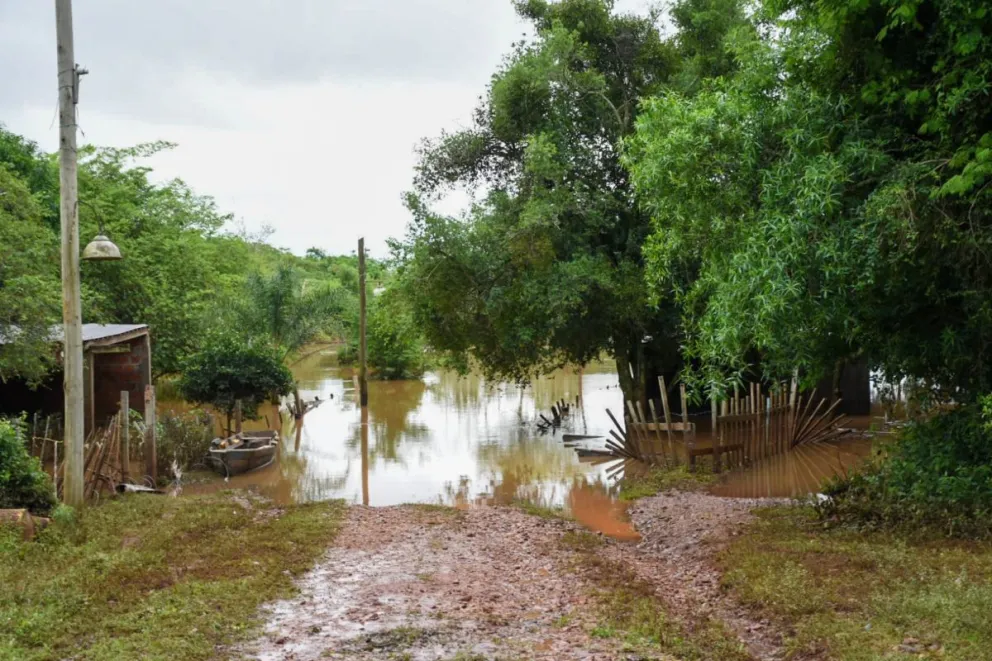 Estacionó el río en Santo Tomé y ya advierten sobre un nuevo repunte