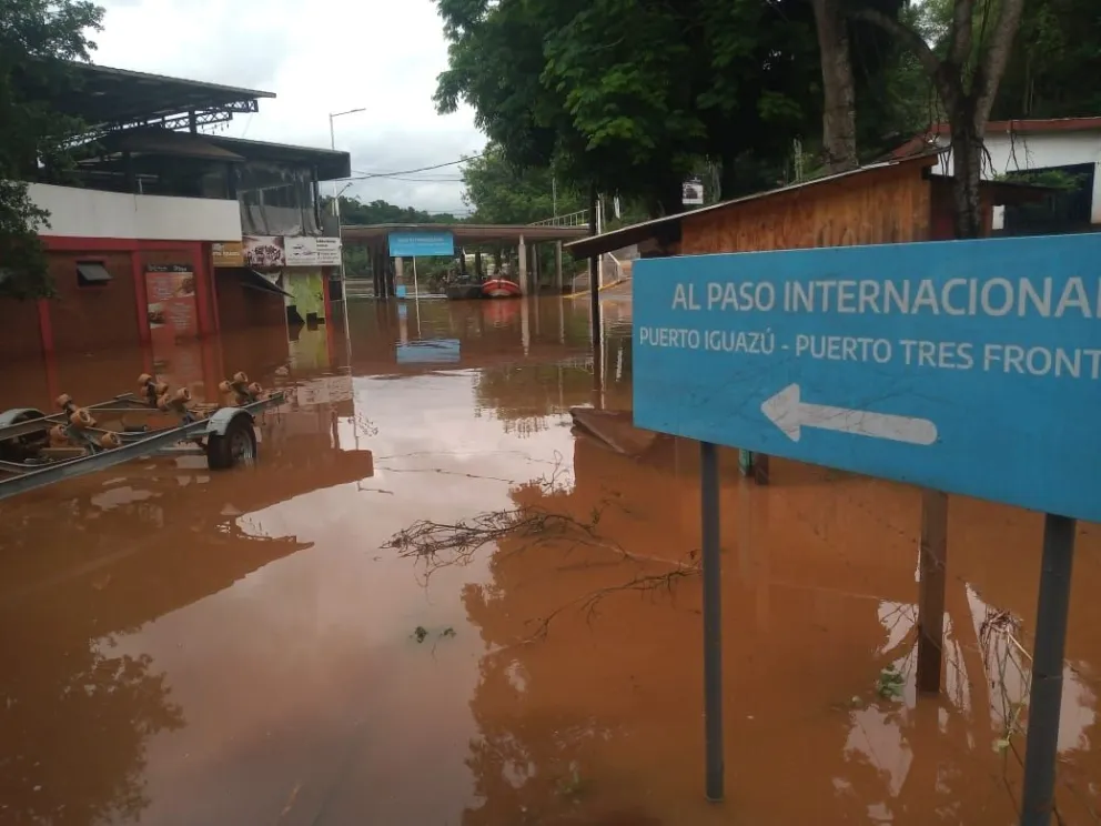 Fuerte impacto provocó el temporal en Iguazú, Moconá y Salto Encantado