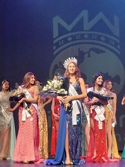 Quién es Mariela Fusch, la misionera ganadora de la corona Miss Mundo Argentina 