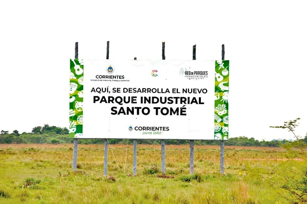 En marcha el futuro Parque Industrial de Santo Tomé