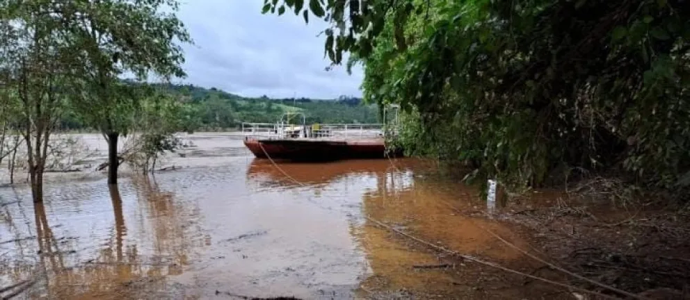 Santo Tomé: el río Uruguay superó los 13 metros y sigue creciendo 