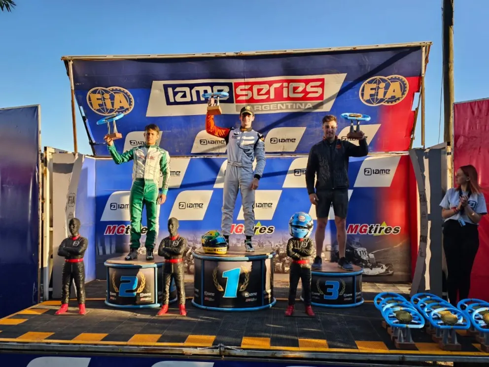 Grimaldi se consagró en el Campeonato Argentino de Karting