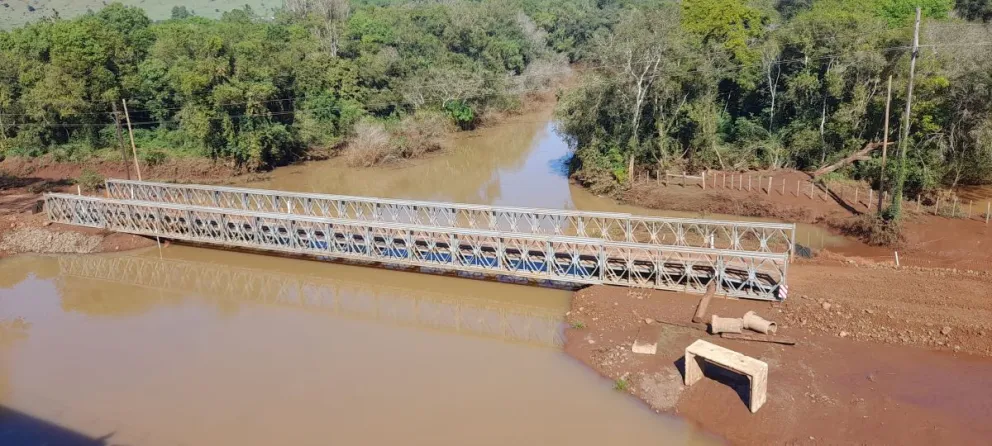 Volverán a cortar el tránsito sobre el puente Pindaytí en la ruta provincial 2