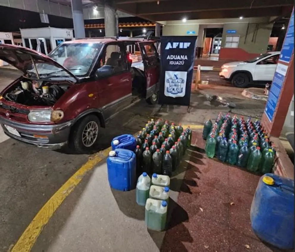 Coche bomba: una camioneta paraguaya intentó salir del país con más de 300 litros de combustible