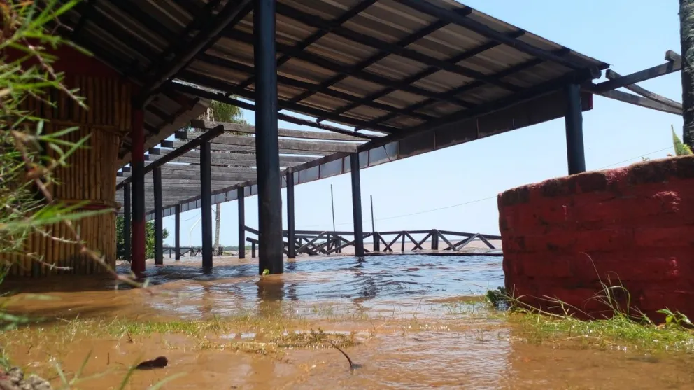 Ituzaingó: el río Paraná da un pequeño respiro y podría llegar a los 3,60 metros