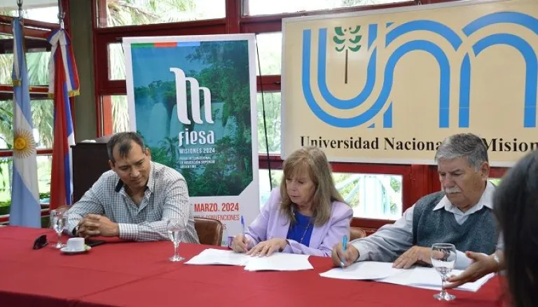 Usimra firmó convenio con la Unam en Misiones