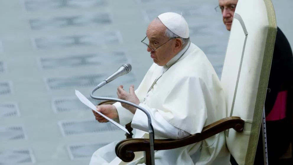 El Papa volvió reclamar "que se protejan los civiles" en Gaza 
