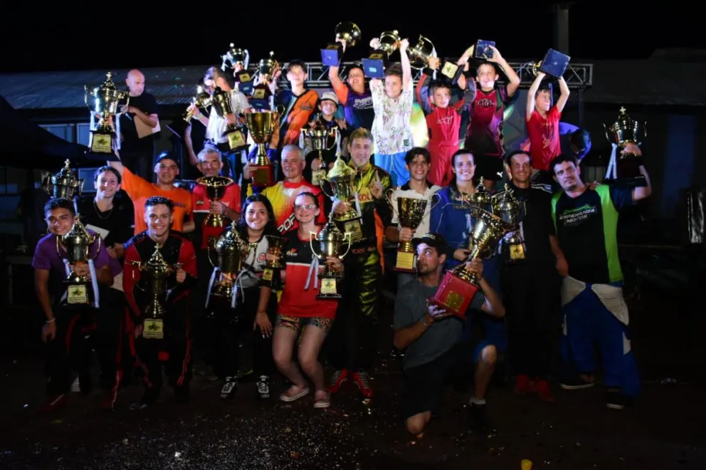 El Misionero de Karting consagró a sus campeones