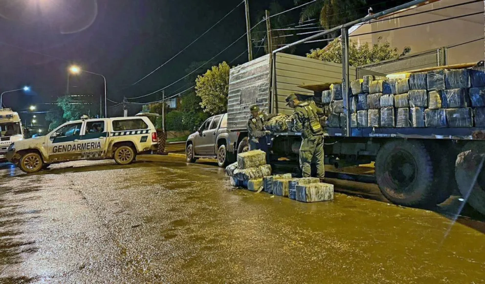 Secuestraron más de cinco toneladas de marihuana en San Ignacio