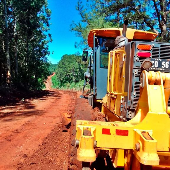 Caminos rurales de tierra, en problemas por el exceso de lluvias 