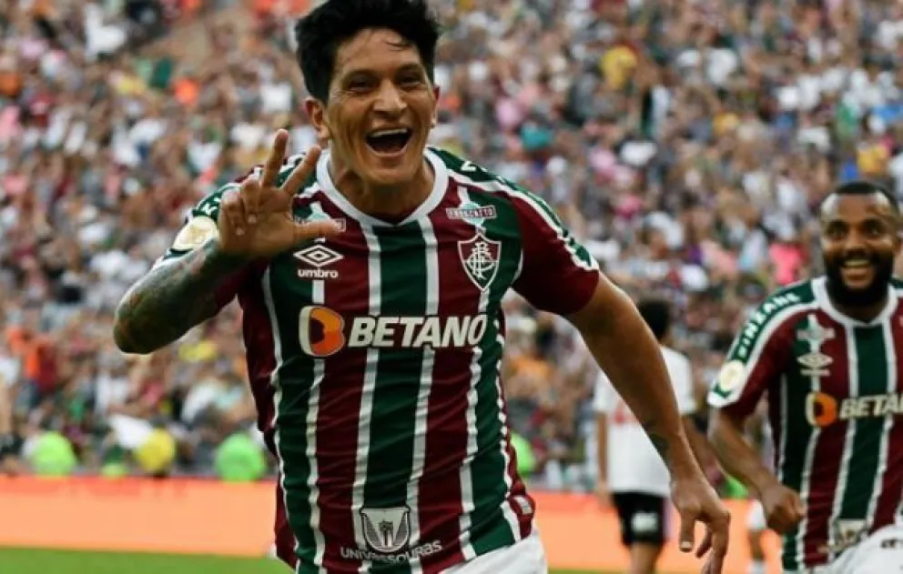 Germán Cano busca ser el máximo goleador extranjero en Brasil en el Siglo XXI