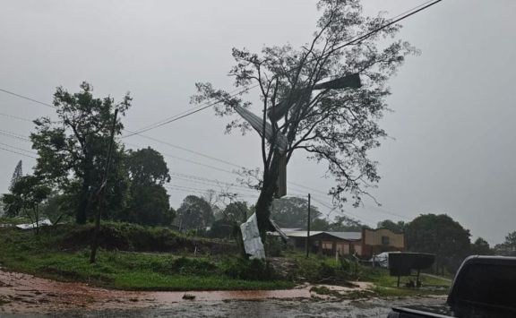 Más de 30 casas afectadas y varios heridos tras un intenso temporal en Leandro N. Alem