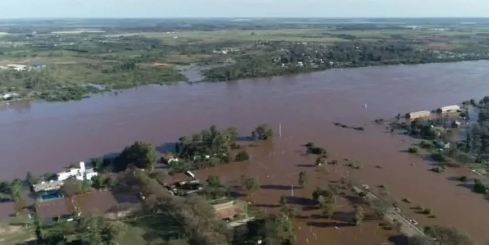 Refuerzan los centros de evacuados por crecidas del río Uruguay en Entre Ríos