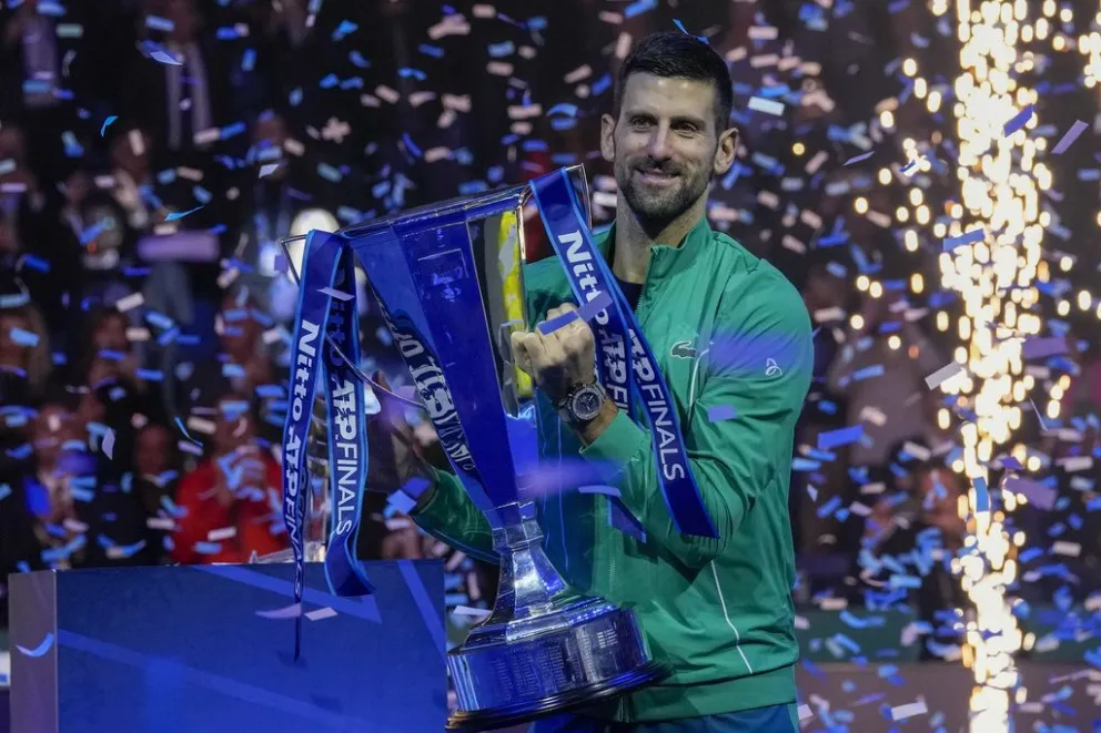Djokovic sigue haciendo historia: venció a Sinner y logró su séptimo ATP Finals