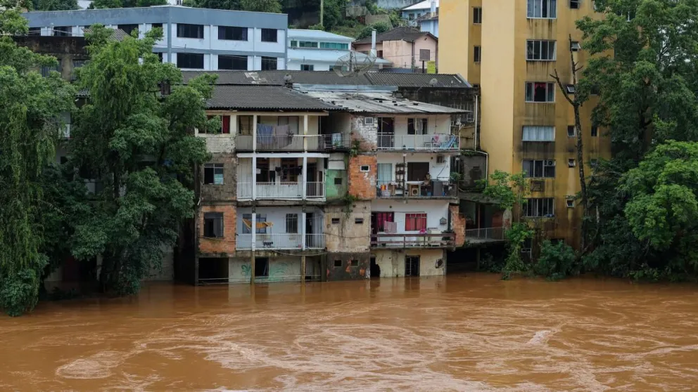 Al menos seis fallecidos por fuertes lluvias en el sur de Brasil