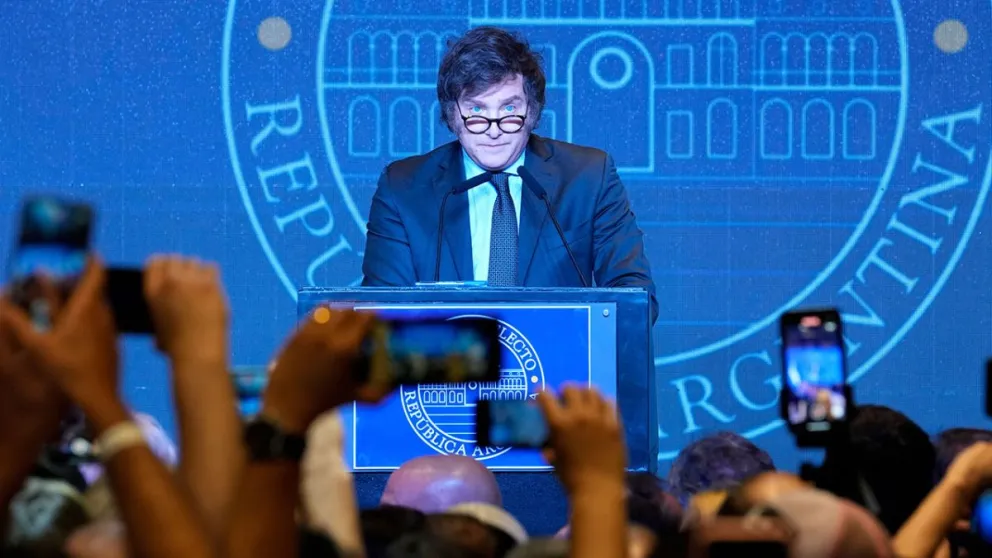 Javier Milei se impuso en 21 distritos y es el nuevo presidente de Argentina
