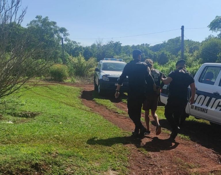 Detuvieron a prófugo que golpeó a un vecino y disparó a policías en