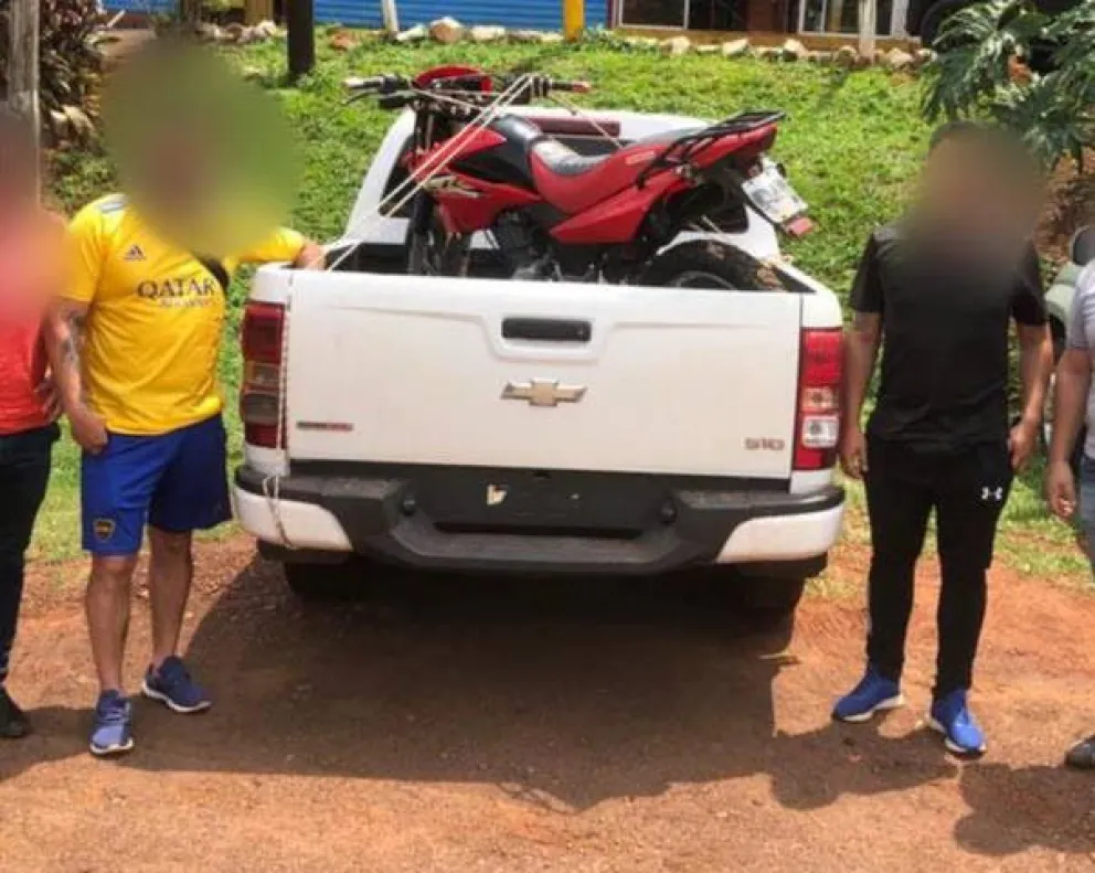 Puerto Piray: recuperaron una motocicleta robada en las 2000 Hectáreas de Puerto Iguazú