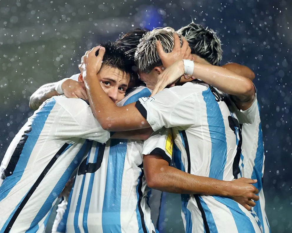 Mundial Sub-17: Argentina goleó a Venezuela y enfrentará a Brasil en cuartos 