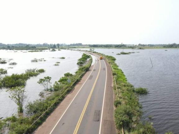 Estacionó el río Uruguay en Santo Tomé y hay alivio en toda la zona