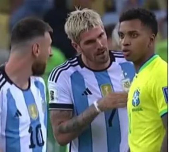 Se conoció la humillante frase de Rodrygo que enfureció a Messi