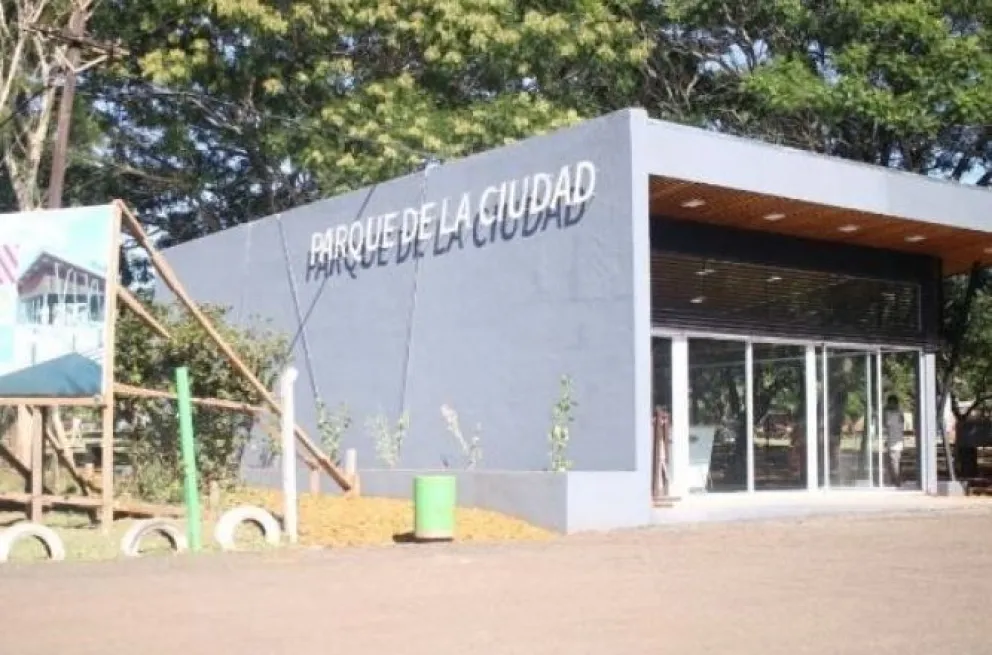 Posadas: continúa la puesta en valor del Parque de la Ciudad