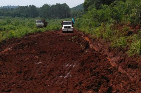 Caraguatay: aceleran los arreglos de caminos en colonias tras las intensas lluvias