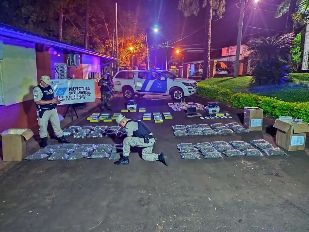 Más de 61 kilos de marihuana y mercadería de contrabando fue incautada en Puerto Rico