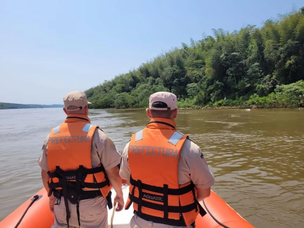 Prefectura recuerda que no hay balnearios habilitados en Puerto Iguazú