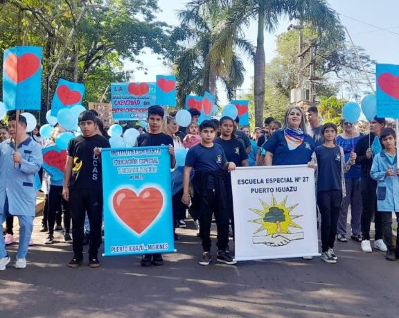 Iguazú: reconocieron al Instituto Esperanza por la promoción de buenas prácticas de hábitos saludables